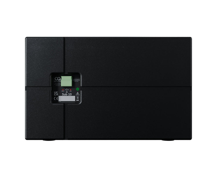 OPASUB10B - Optimal Audio Sub 10 Low Profile 10inch Cabinet Subwoofer 250w @ 8ohm Black Image 3