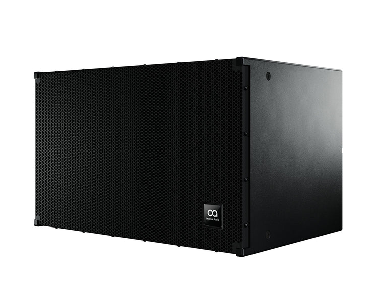 OPASUB15B - Optimal Audio Sub 15 High Power 15inch Cabinet Subwoofer 500w @ 8ohm Black Image 1