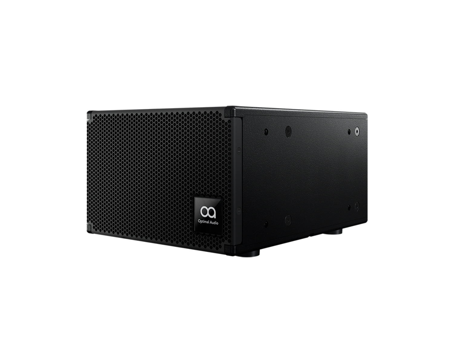 OPASUB6B - Optimal Audio Sub 6 Ultra compact 6inch Cabinet Subwoofer 250w @ 8ohm Black Image 1