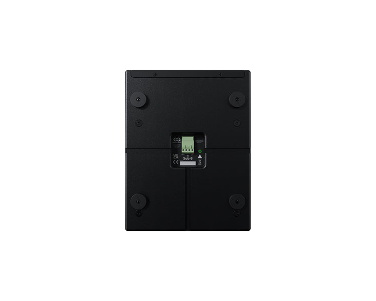 OPASUB6B - Optimal Audio Sub 6 Ultra compact 6inch Cabinet Subwoofer 250w @ 8ohm Black Image 4