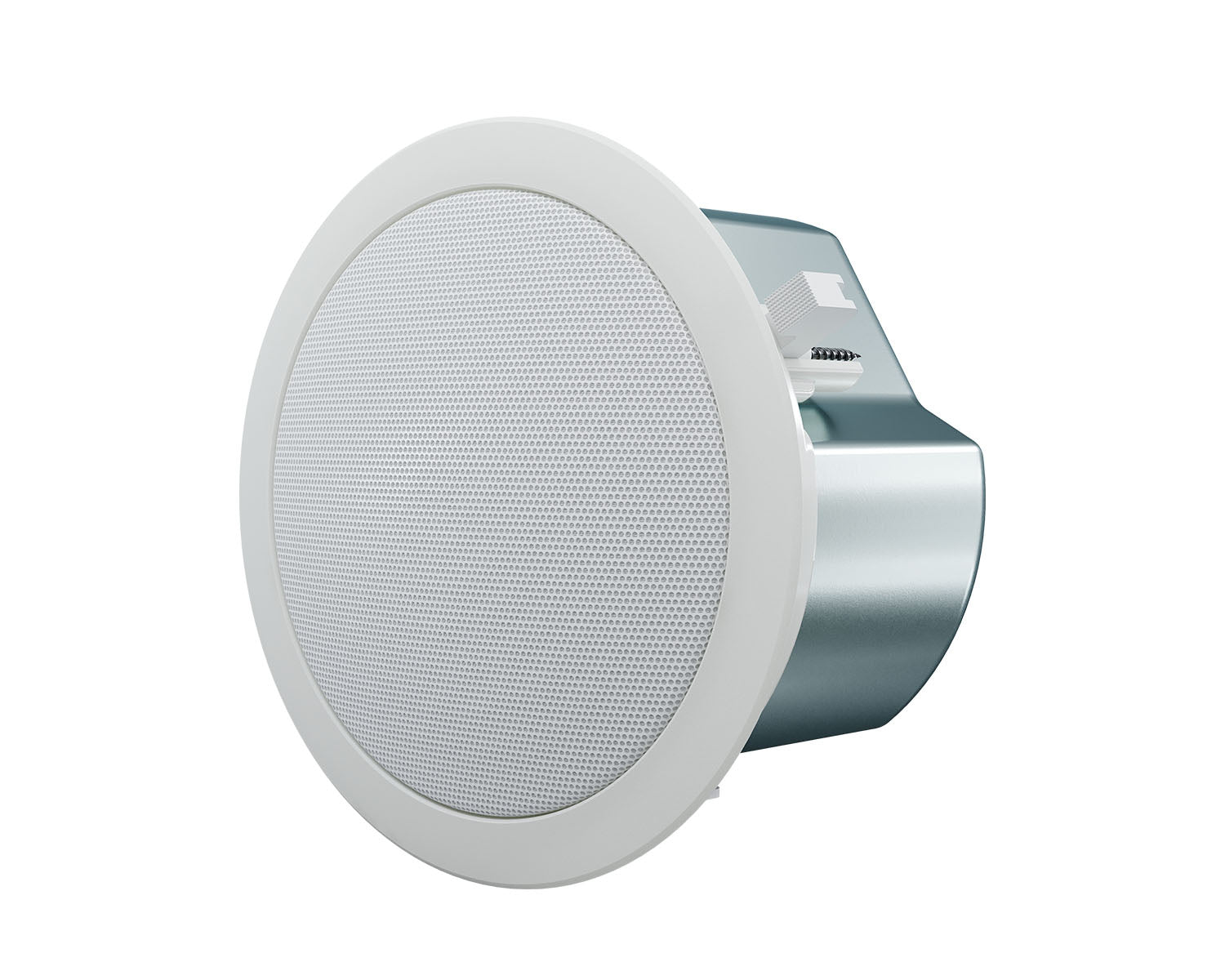 OPAUP3W - Optimal Audio Up 3 Full Range 3inch Ceiling Speaker with Backcan 15W @ 100V White Image 1