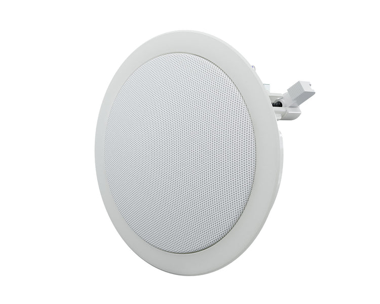 OPAUP4OW - Optimal Audio Up 4O Full Range 4inch Ceiling Speaker with Open Back 6W @100V White Image 1