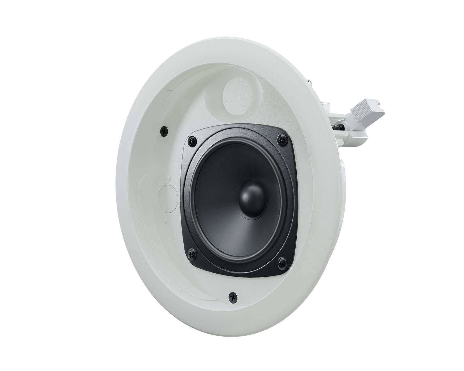 OPAUP4OW - Optimal Audio Up 4O Full Range 4inch Ceiling Speaker with Open Back 6W @100V White Image 2