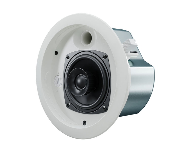 OPAUP4SW - Optimal Audio Up 4S Two Way 4inch Low Profile Ceiling Speaker 8W @ 100V White Image 2