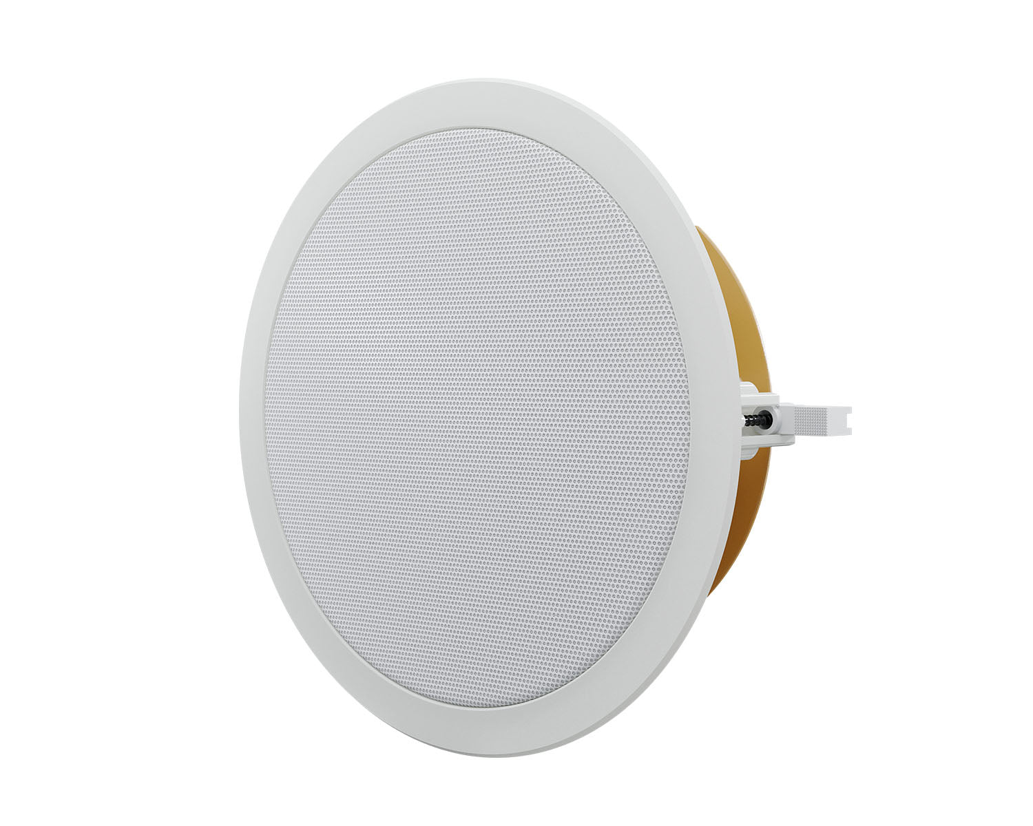 OPAUP6OW - Optimal Audio Up 6O Two Way 6inch Ceiling Speaker with Open Back 60W @ 100V White Image 1