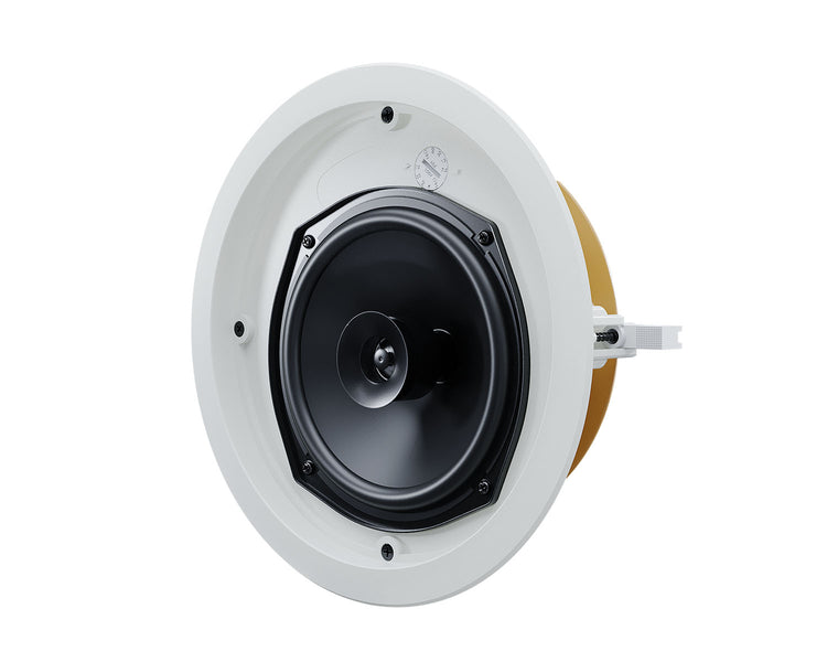 OPAUP6OW - Optimal Audio Up 6O Two Way 6inch Ceiling Speaker with Open Back 60W @ 100V White Image 2