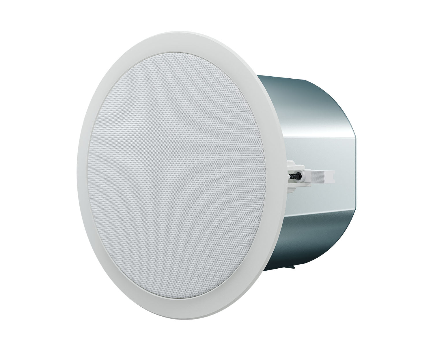OPAUP6W - Optimal Audio Up 6 Two Way 6inch Ceiling Speaker with Backcan 60W @ 100V White Image 1