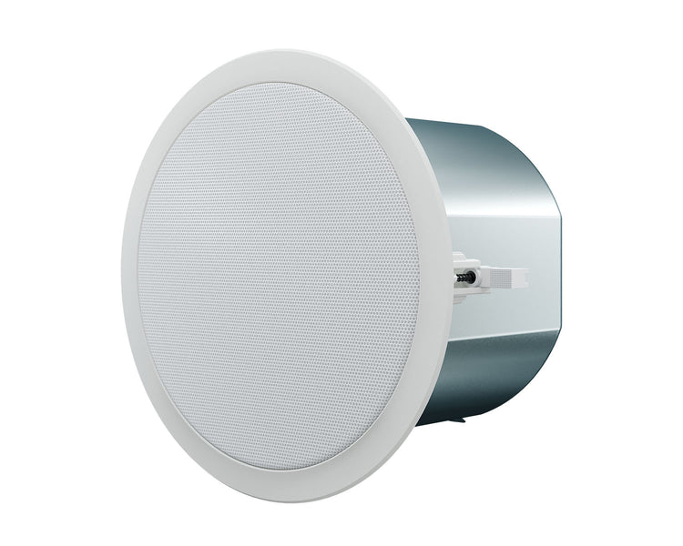 OPAUP6W - Optimal Audio Up 6 Two Way 6inch Ceiling Speaker with Backcan 60W @ 100V White Image 1