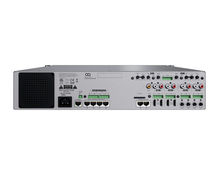 OPAZONE4 - Optimal Audio Zone 4 4 Zone Audio Controller DSP and WebApp 2 Mic or 4 Line Image 3