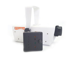 OPTGOBO40 - OPTI Kinetics Gobo40 Small Sealed LED Gobo Projector Inc Proximity Sensor White Image 2