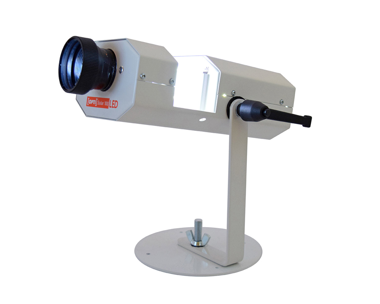 OPTS100L - OPTI Kinetics Solar 100 LED Effects Projector with 85mm Lens 20W White Image 1