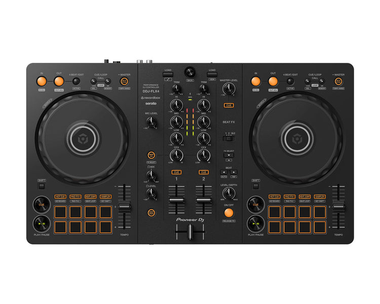 PIODDJFLX4.C - Pioneer DJ DDJ FLX4 2 Channel DJ Controller for rekordbox and Serato DJ Pro Image 1