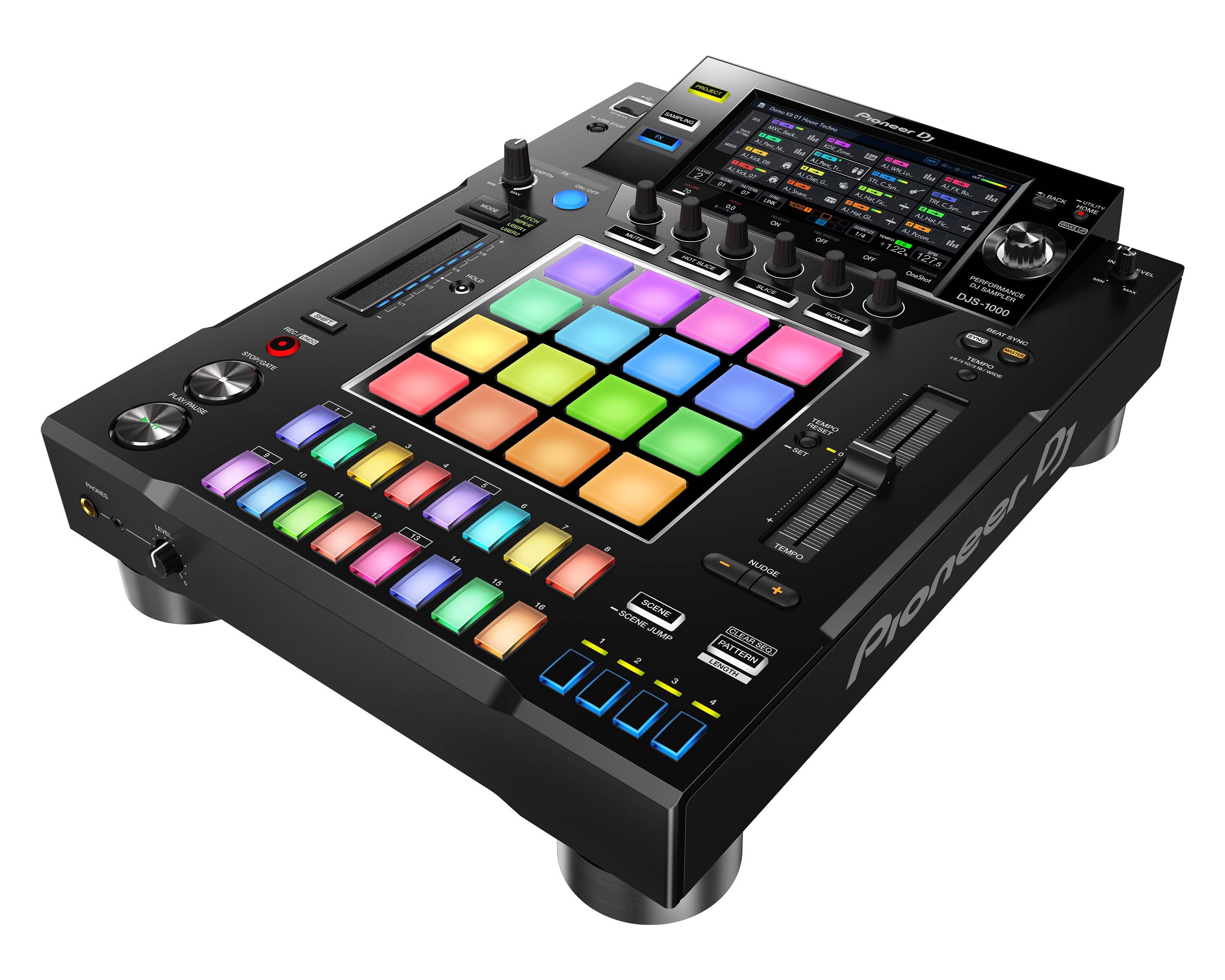 PIODJS1000.P - Pioneer DJ DJS 1000 DJ Standalone Sampler with 7inch Touchscreen Image 2