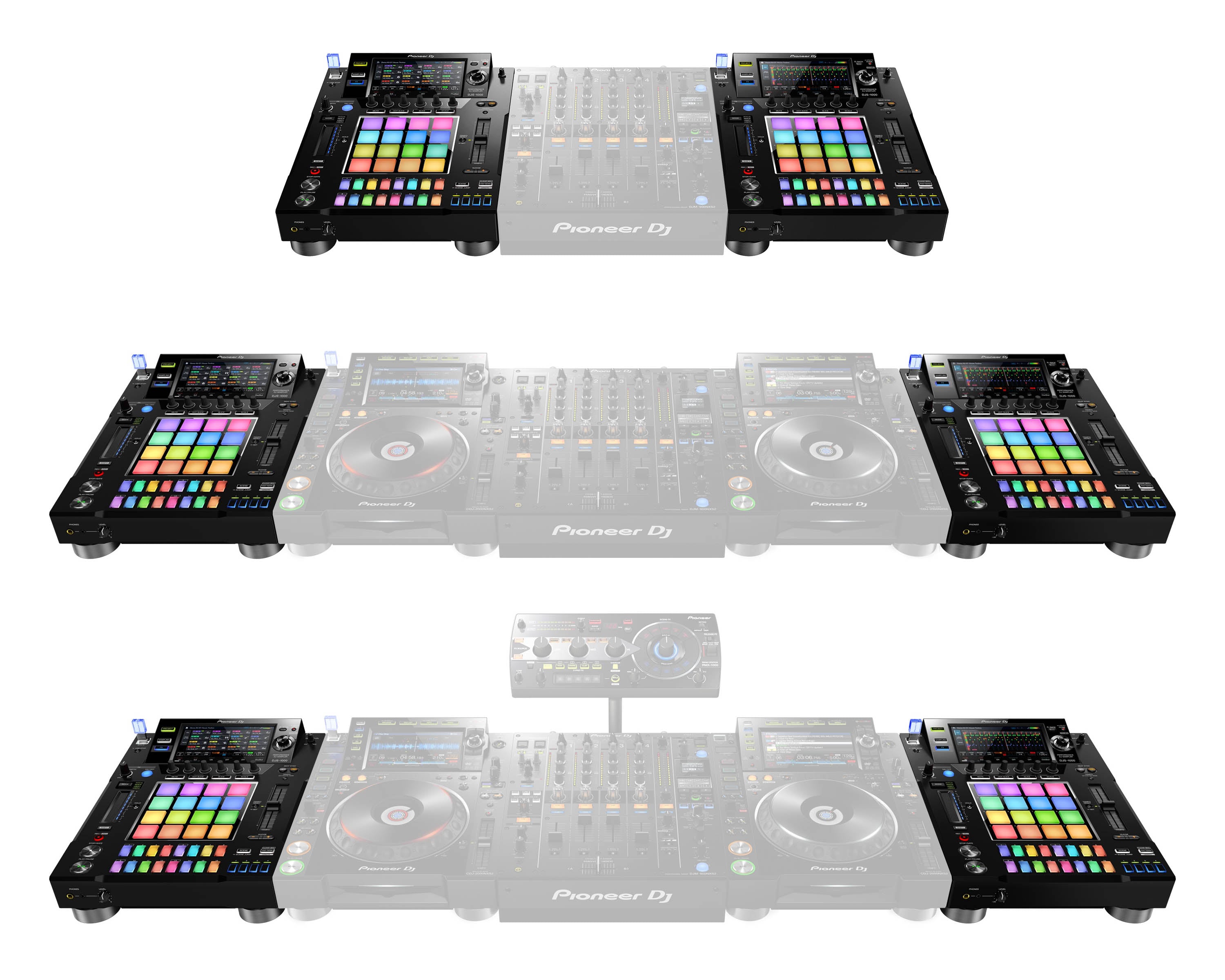 PIODJS1000.P - Pioneer DJ DJS 1000 DJ Standalone Sampler with 7inch Touchscreen Image 4