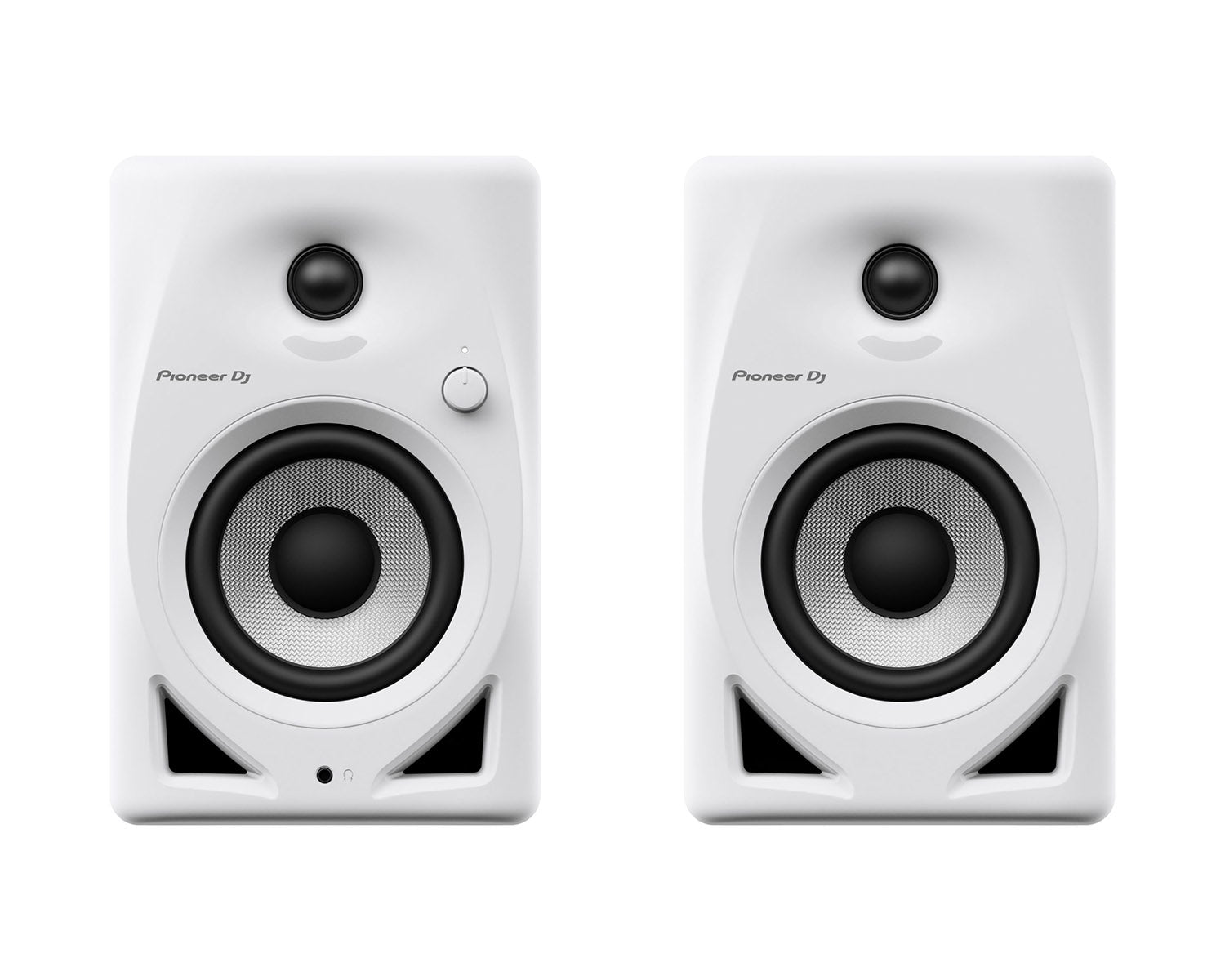 PIODM40DW.C - Pioneer DJ DM 40D W 4inch 2 Way Class D Active Desktop Monitor 19W PAIR White Image 1