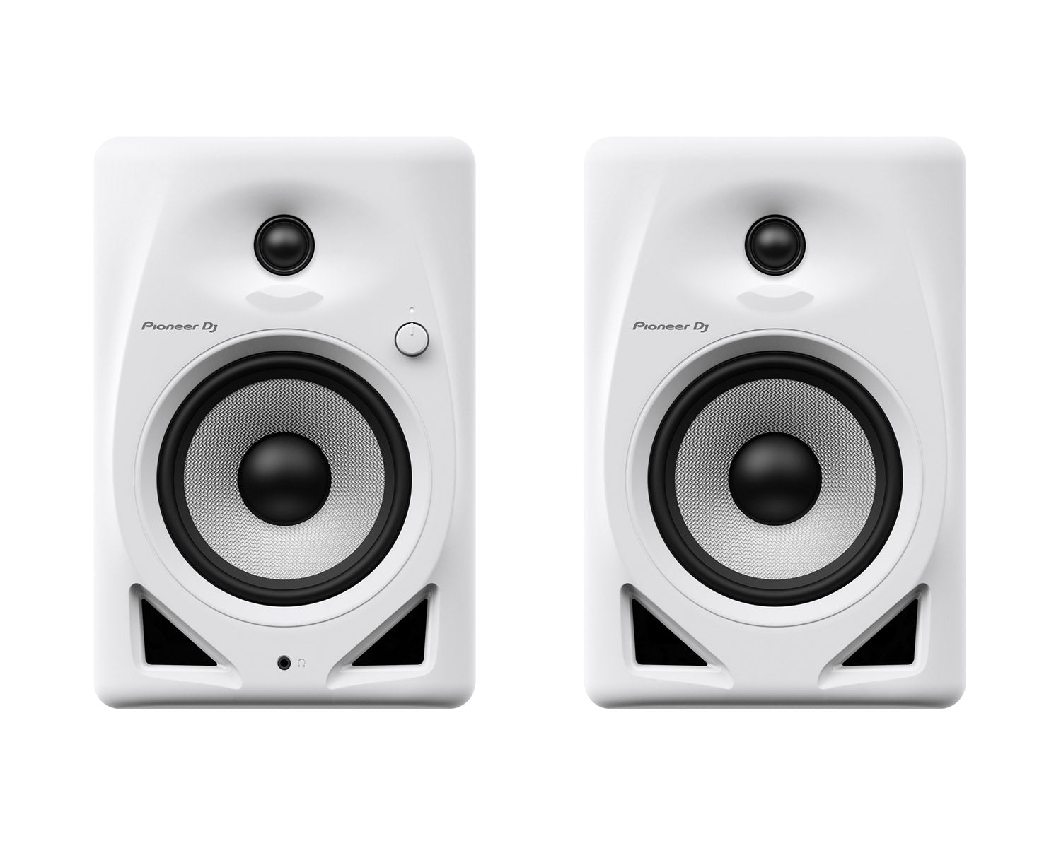 PIODM50DW.C - Pioneer DJ DM 50D W 5inch 2 Way Class D Active Desktop Monitor 25W PAIR White  Image 1
