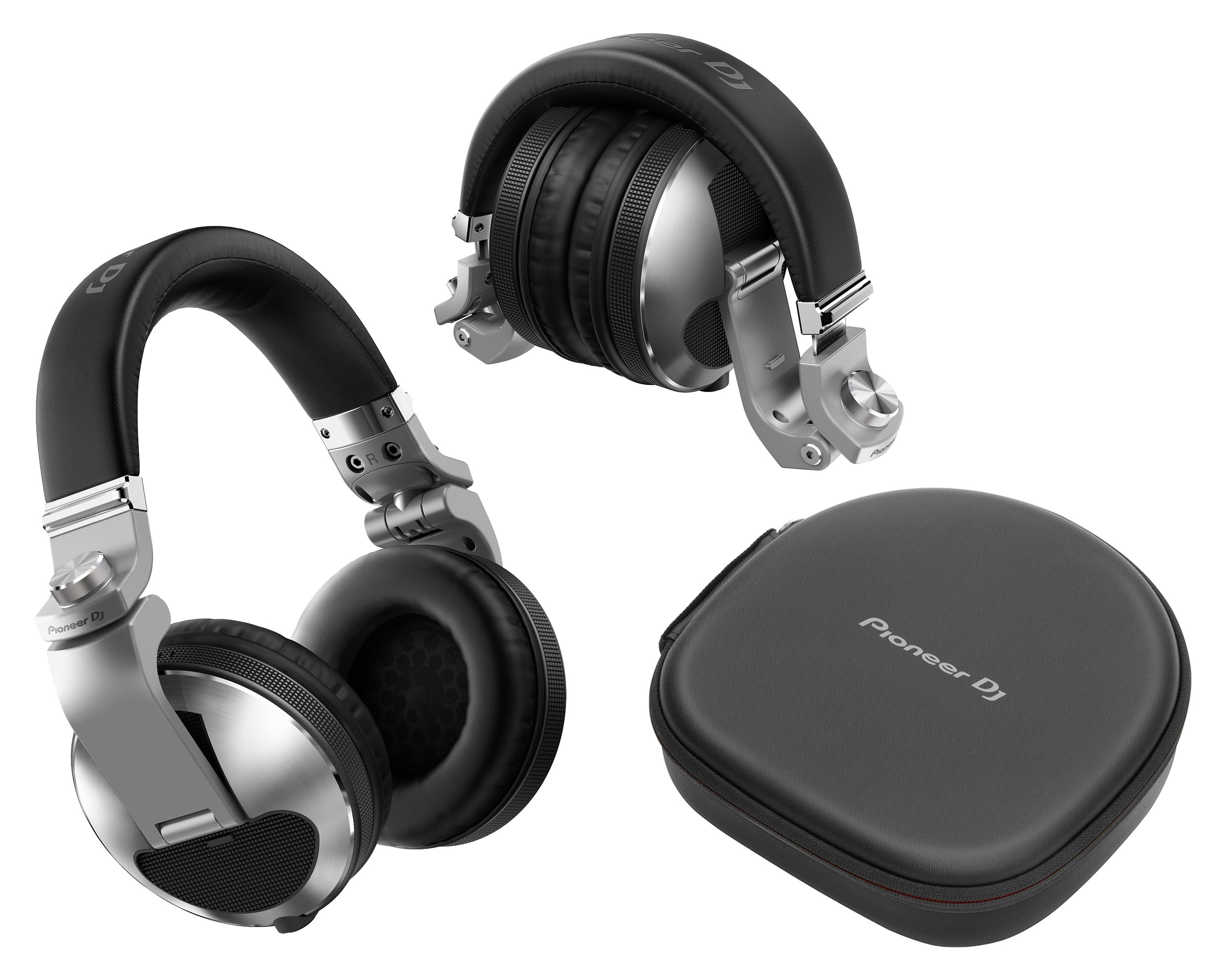 PIOHDJX10S.C - Pioneer DJ HDJ X10 S Pro DJ 50mm Headphones with Swivel Ear Silver Image 2