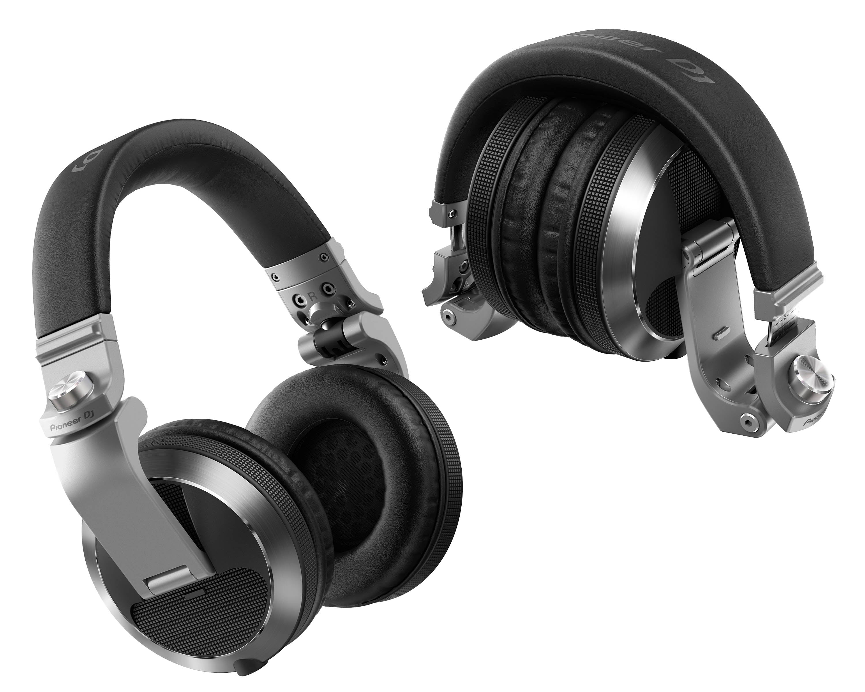 PIOHDJX7S.C - Pioneer DJ HDJ X7 S Pro DJ 50mm Headphones with Swivel Ear Silver Image 2