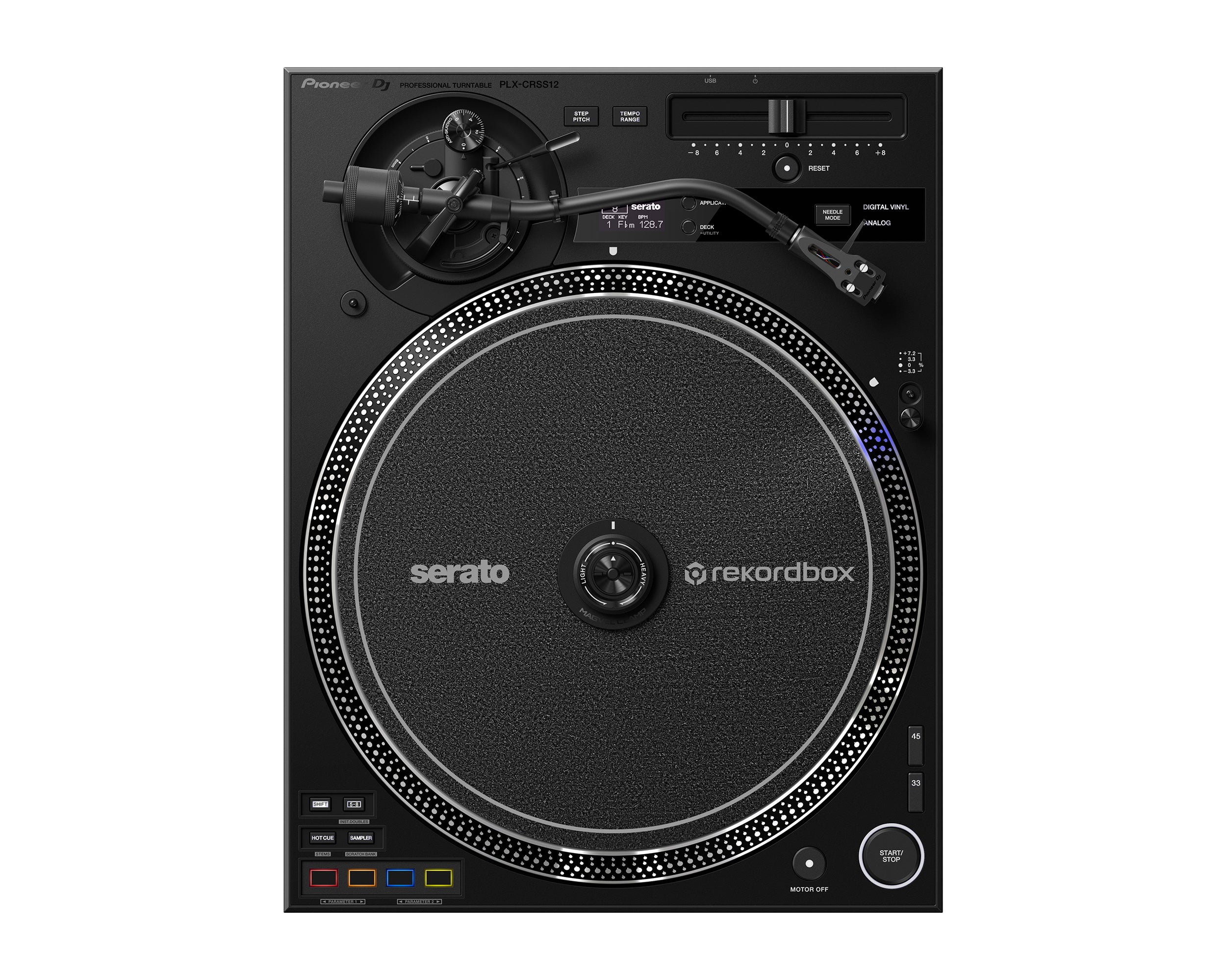 PIOPLXCRSS12.P - Pioneer DJ PLX CRSS12 Professional Direct Drive Turntable with DVS Control Image 1