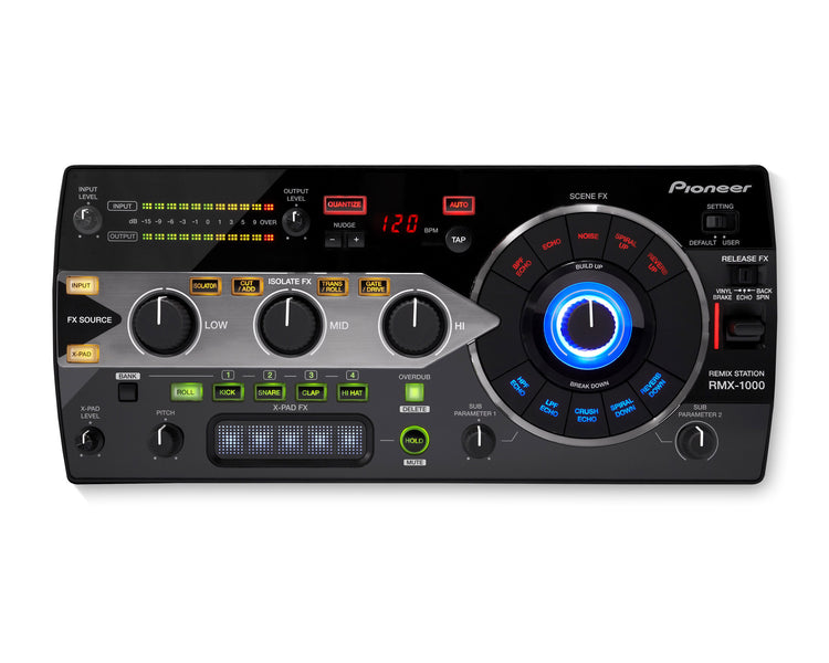 PIORMX1000.P - Pioneer DJ RMX 1000 BLACK Professional DJ Effects Remix Workstation Image 1