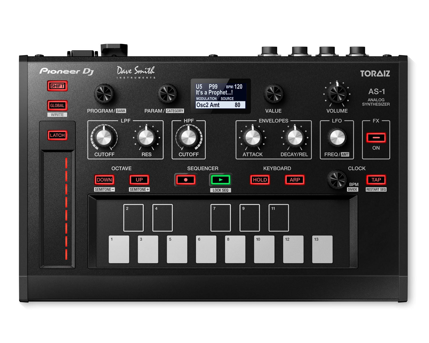 PIOTORZAS.P - Pioneer DJ TORAIZ AS 1 495 Preset Monophonic Analogue Synthesiser Image 1