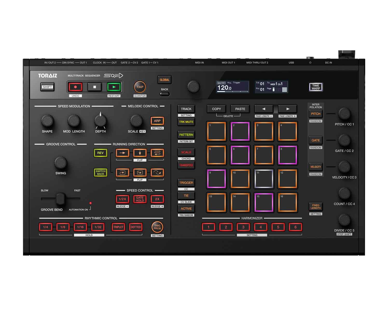 PIOTORZS.P - Pioneer DJ TORAIZ SQUID 16 Track Dynamic Sequencer Image 1