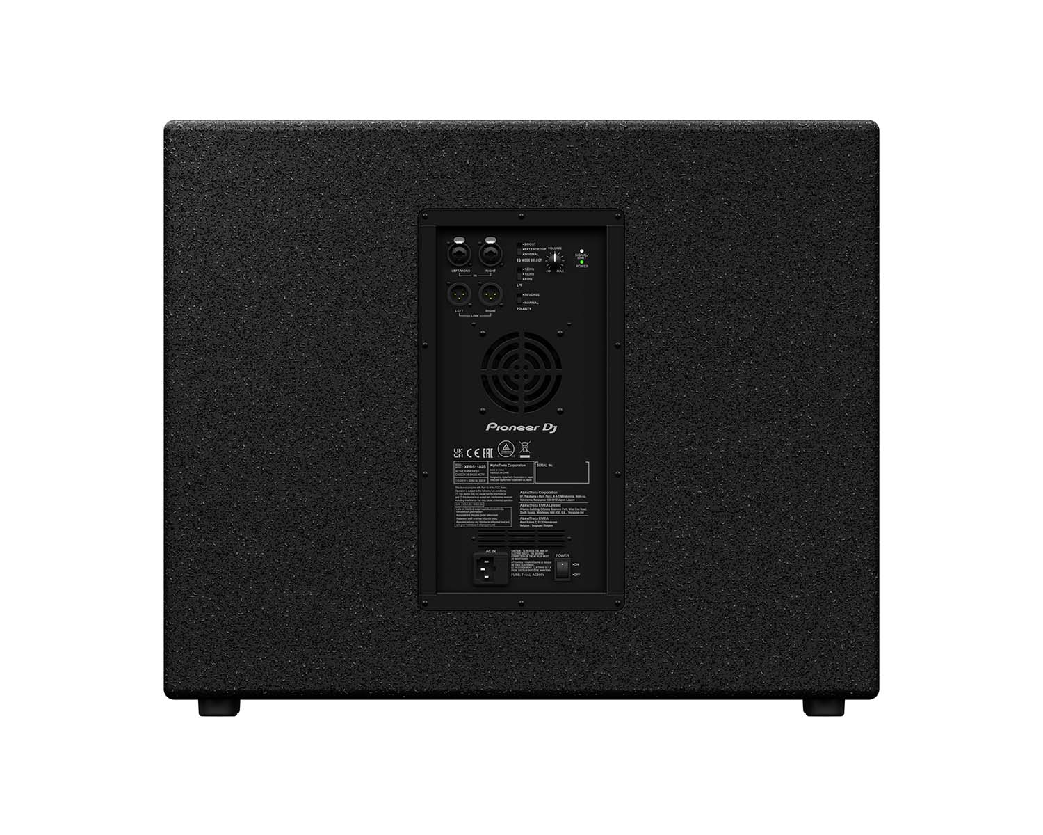 PIOXPRS1182S - Pioneer DJ XPRS1182S 18inch Active Subwoofer with Powersoft Class D Amp Image 4