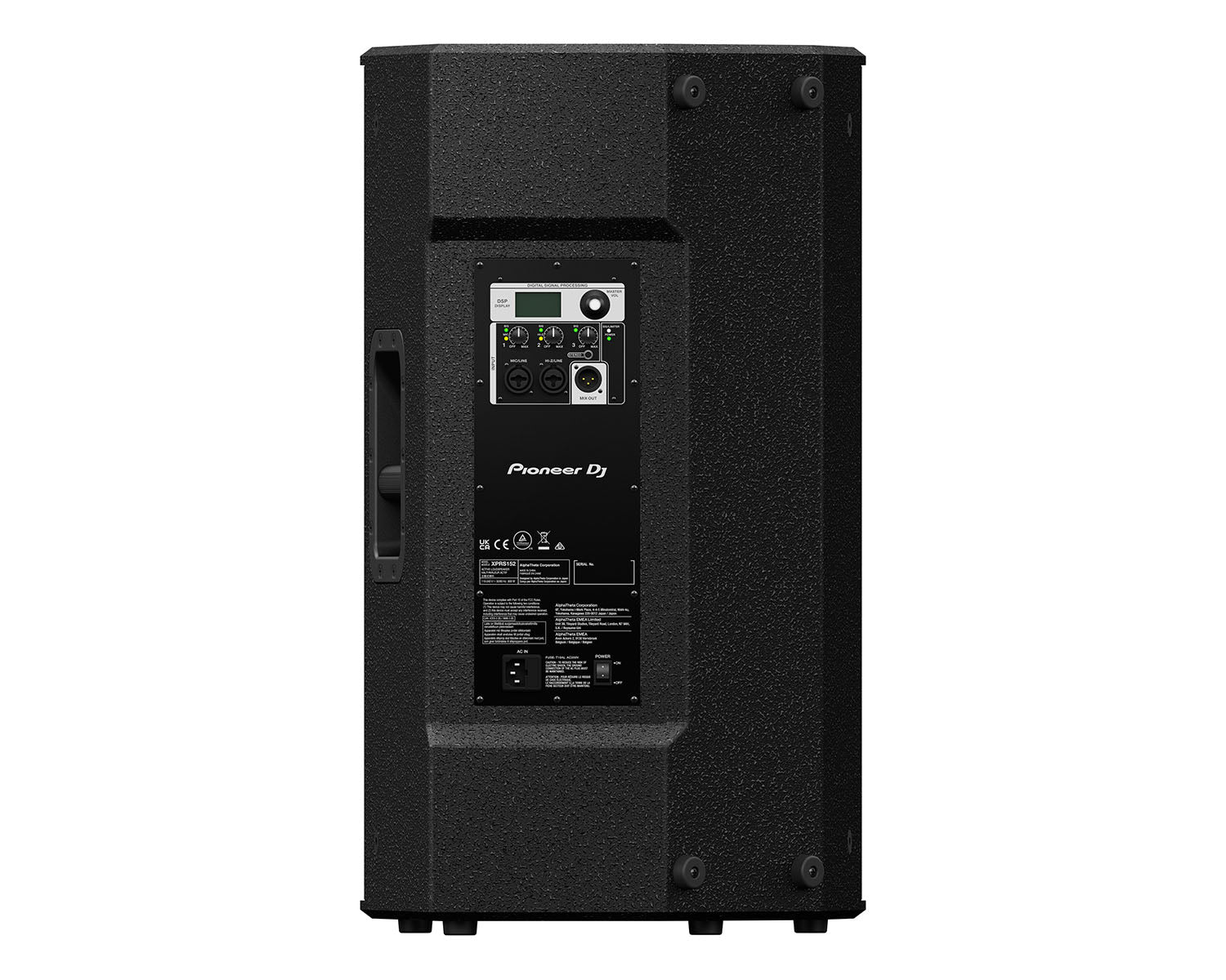 PIOXPRS152 - Pioneer DJ XPRS152 15inch 2 Way Active PA Speaker with Powersoft Class D Amp Image 5