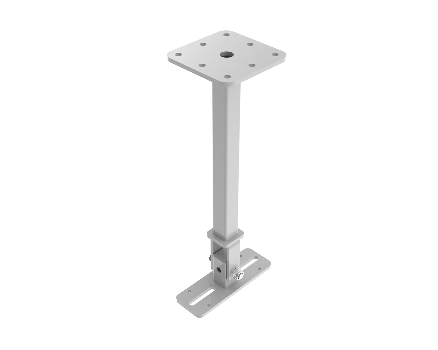 POWCMFT65W - Powerdrive CMFT65 W Top Mount Ceiling Bracket 414mm Drop Type 65 18kg White Image 1