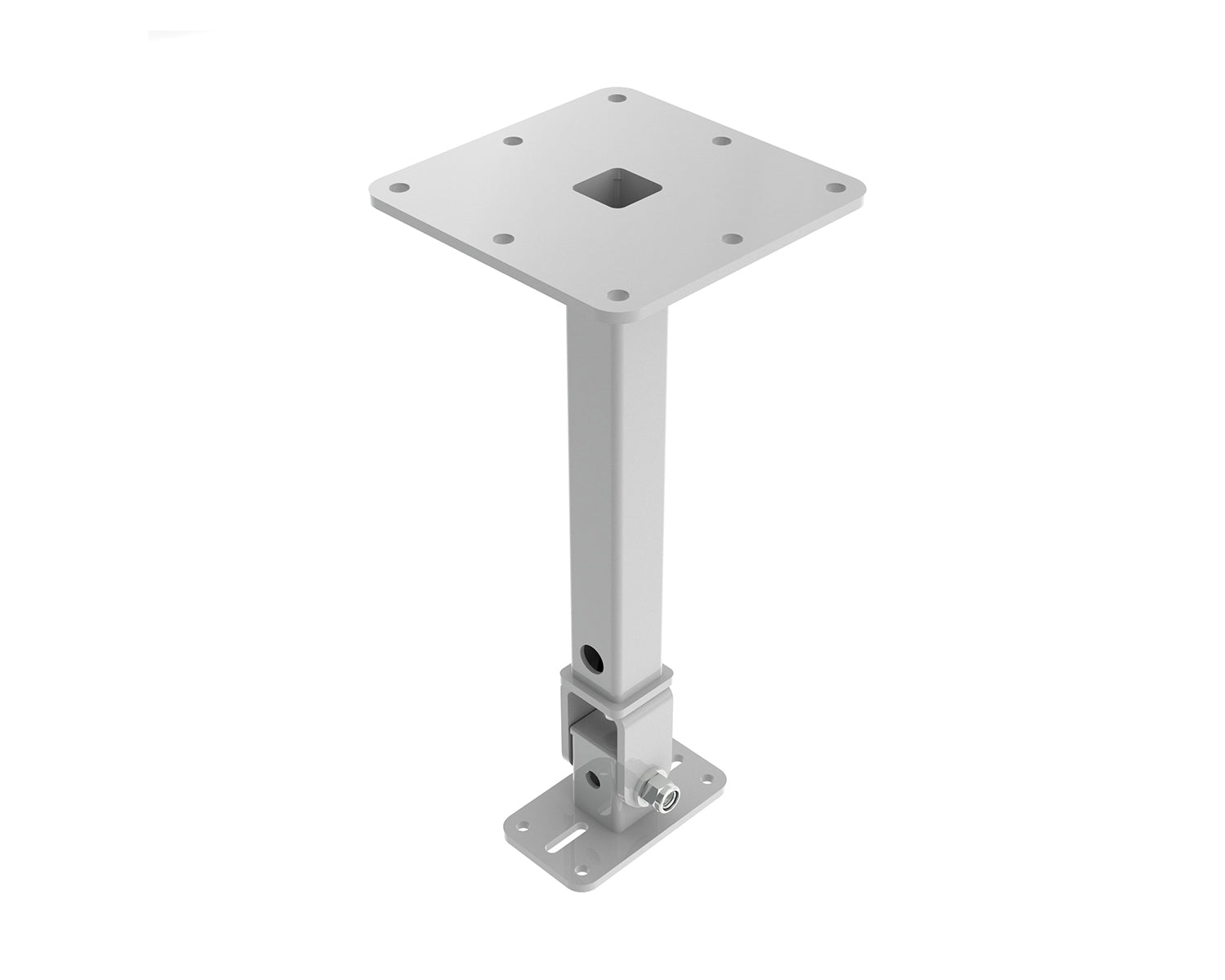 POWCMHT75W - Powerdrive CMHT75 W Top Mount Ceiling Bracket 418mm Drop Type 75 40kg White Image 1