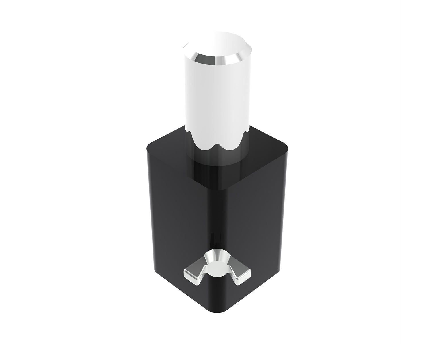 POWDTA0135B - Powerdrive DTA0135 B 35mm Spigot Mount for 48mm  51mm (2inch) Tube Black Image 1