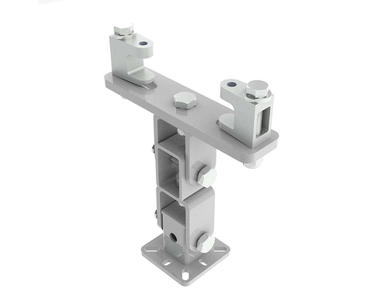 POWKBD4060SW - Powerdrive KBD4060S W Girder Bracket 75mm 155mm Type 60 Plate White Image 1