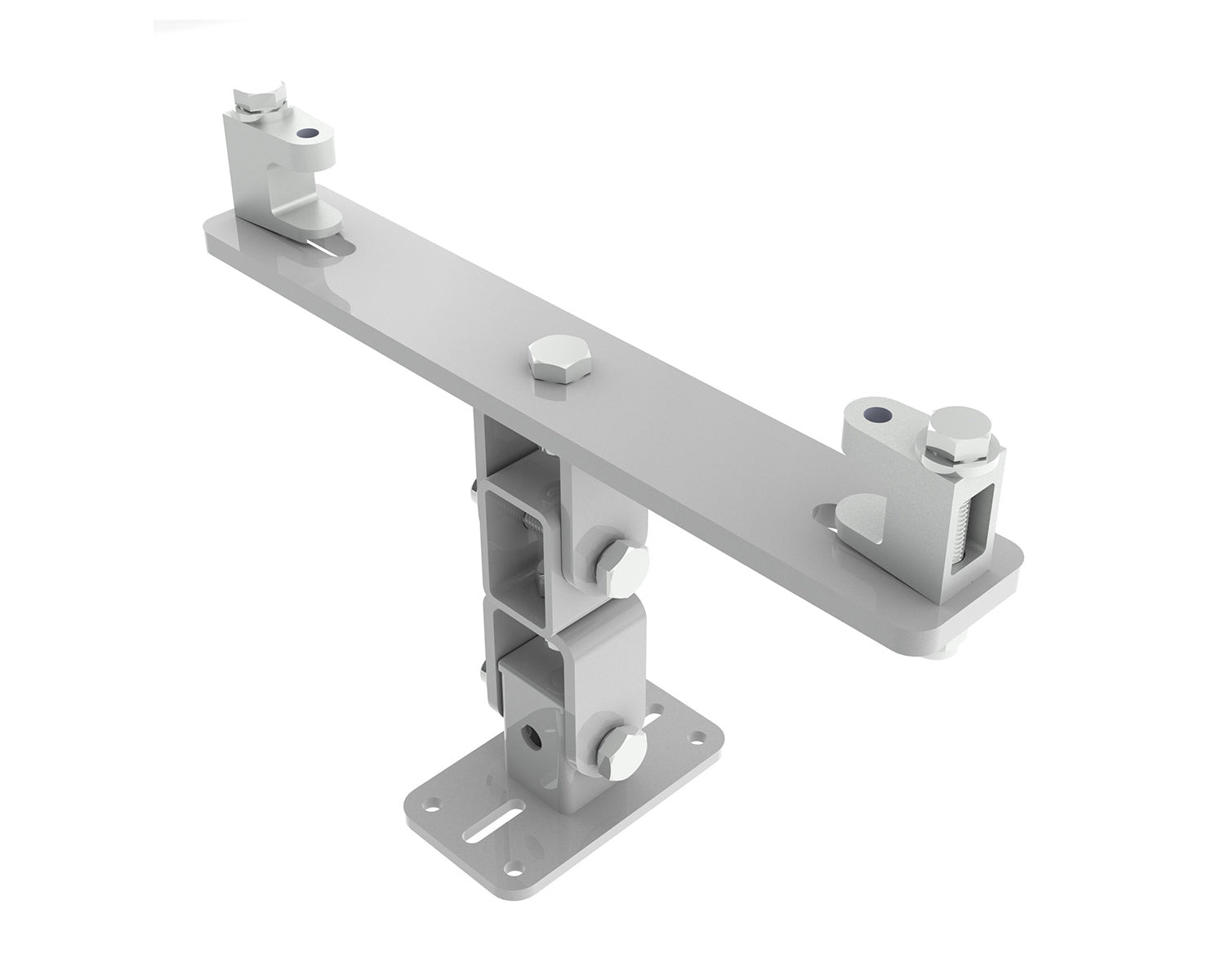 POWKBD4075LW - Powerdrive KBD4075L W Girder Bracket 230mm 320mm Type 75 Plate White Image 1