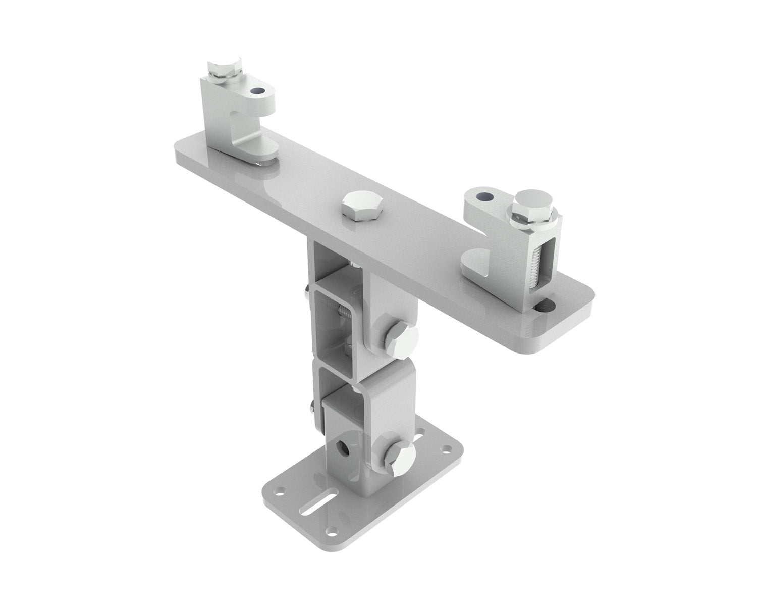 POWKBD4075MW - Powerdrive KBD4075M W Girder Bracket 145mm 235mm Type 75 Plate White Image 1