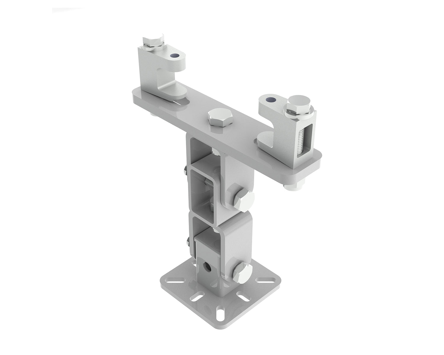 POWKBD4080SW - Powerdrive KBD4080S W Girder Bracket 75mm 155mm Type 80 Plate White Image 1