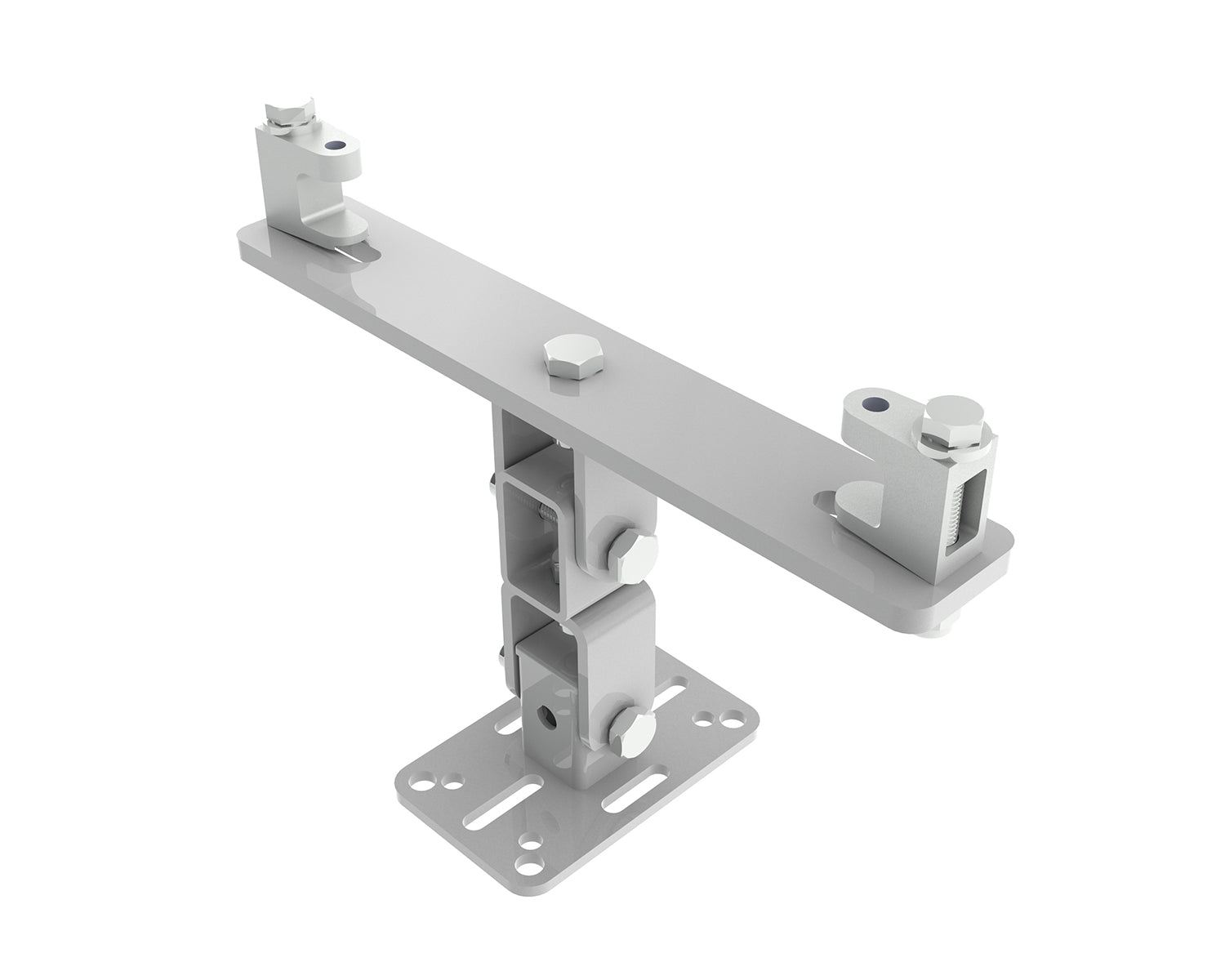 POWKBD4100LW - Powerdrive KBD4100L W Girder Bracket 230mm 320mm Type 100 Plate White Image 1