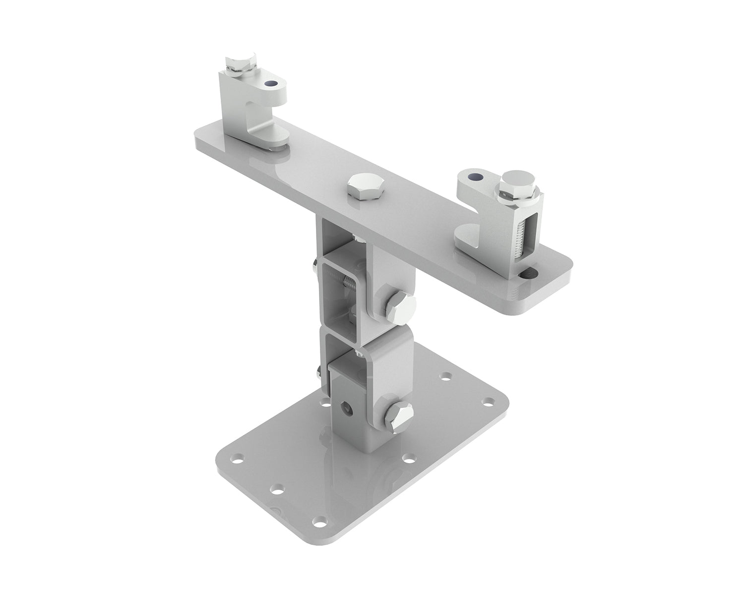 POWKBD4120MW - Powerdrive KBD4120M W Girder Bracket 145mm 235mm Type 120 Plate White Image 1