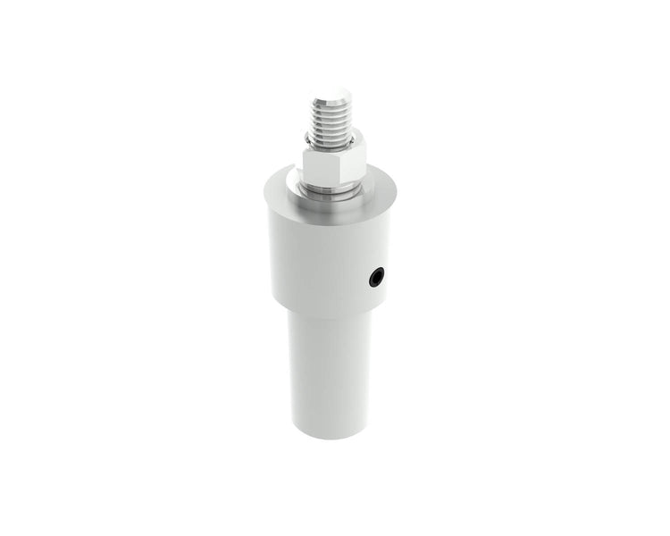 POWR130 - Powerdrive REF130 Z Followspot Spigot 29mm with M12 Top Nut Zinc Image 1