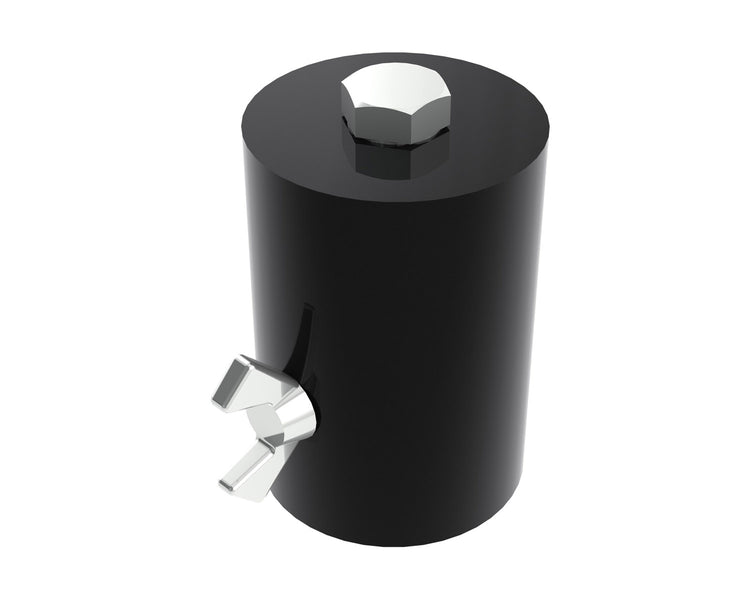 POWR142EHD - Powerdrive REF14.2EHD B Heavy Duty Top Cap with M10 Top Bolt 35mm Stand Blk Image 1