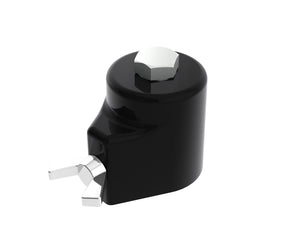 POWR142 - Powerdrive REF14.2 B Top Cap Casting with M10 Top Bolt for 32mm Stand Black Image 1