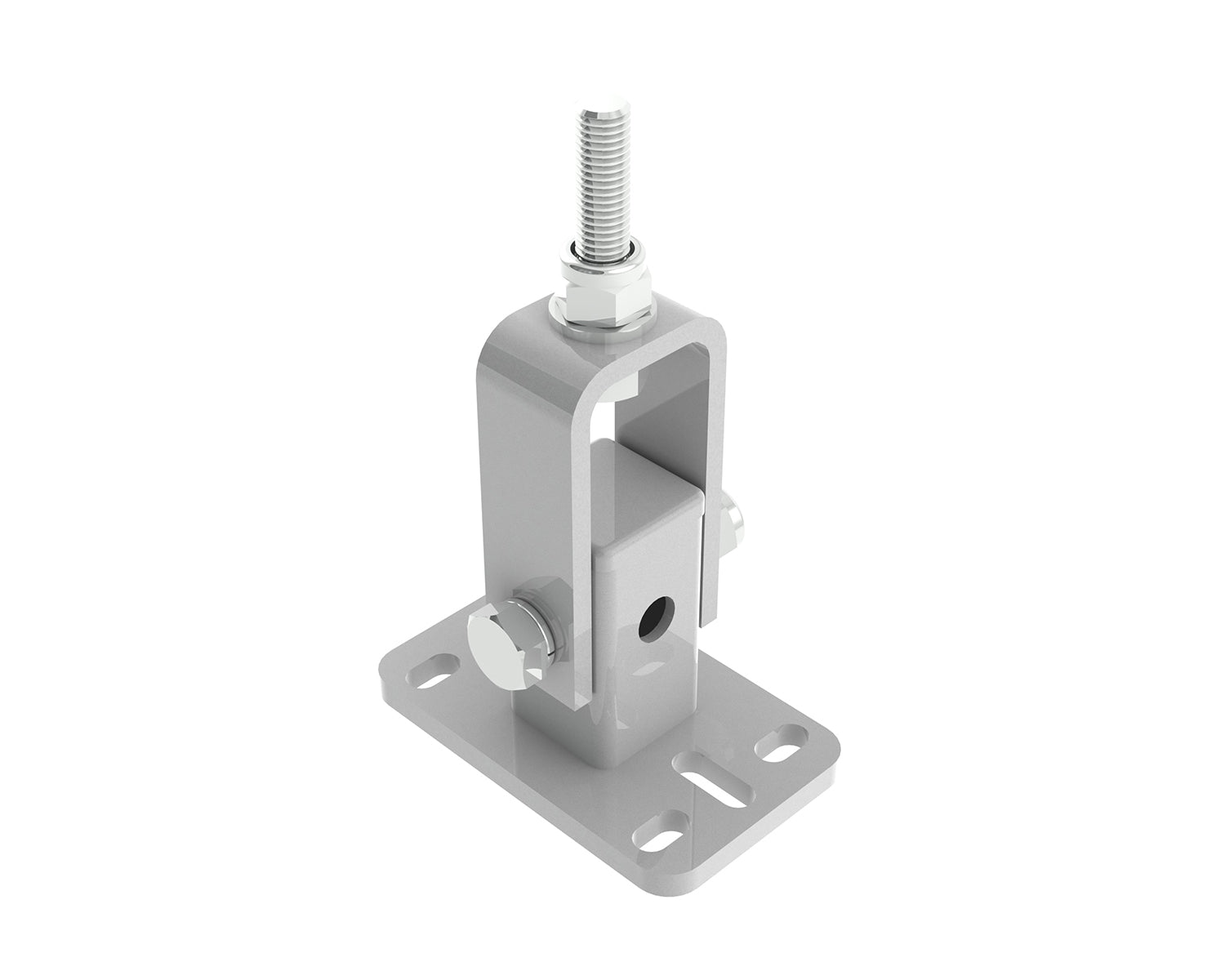 POWR350W - Powerdrive REF350 W Top Mount Speaker Tilter Bracket Type 50 25kg White Image 1