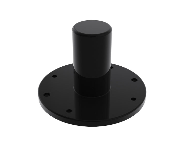 POWR6 - Powerdrive REF6 B Speaker Top Hat Casting for 32mm Column Stands Black Image 1