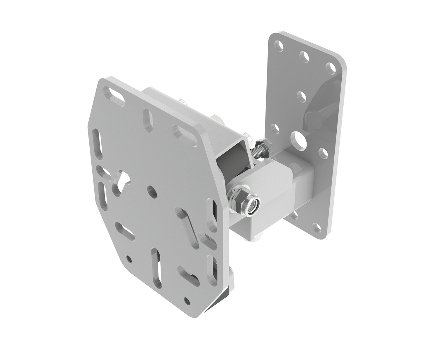 POWWHH100AW - Powerdrive WHH100AV W Heavy Duty Anti Vibration Back Mount Wall Bracket Wht Image 1