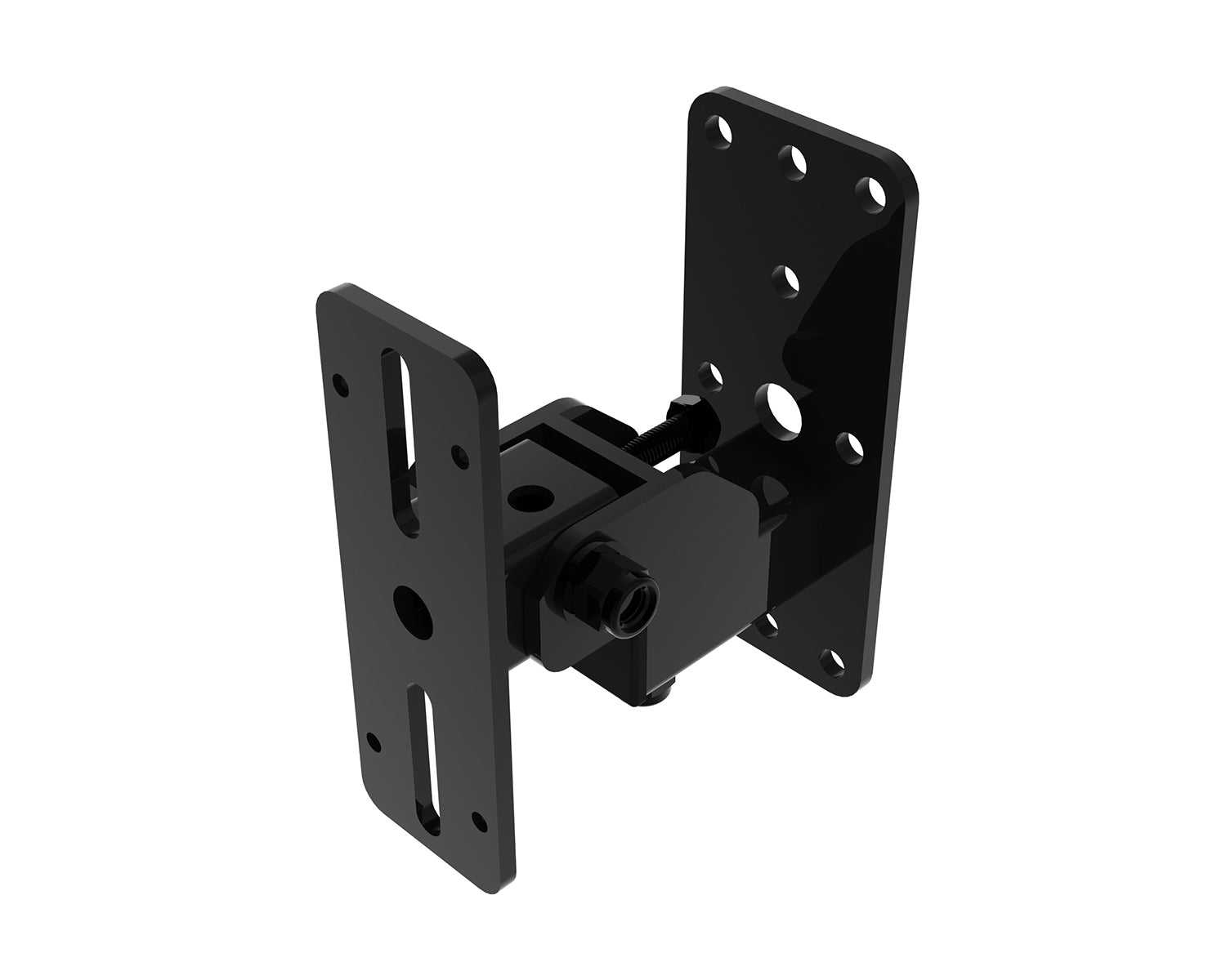 POWWHH65B - Powerdrive WHH65 B Back Mount Tilting Wall Bracket Type 65 151mm Black Image 1