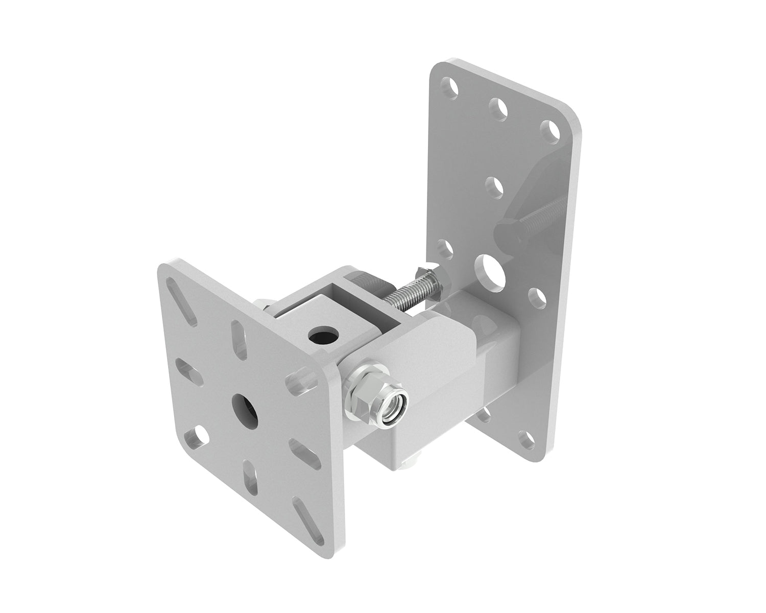 POWWHH80W - Powerdrive WHH80 W Back Mount Tilting Wall Bracket Type 80 151mm White Image 1