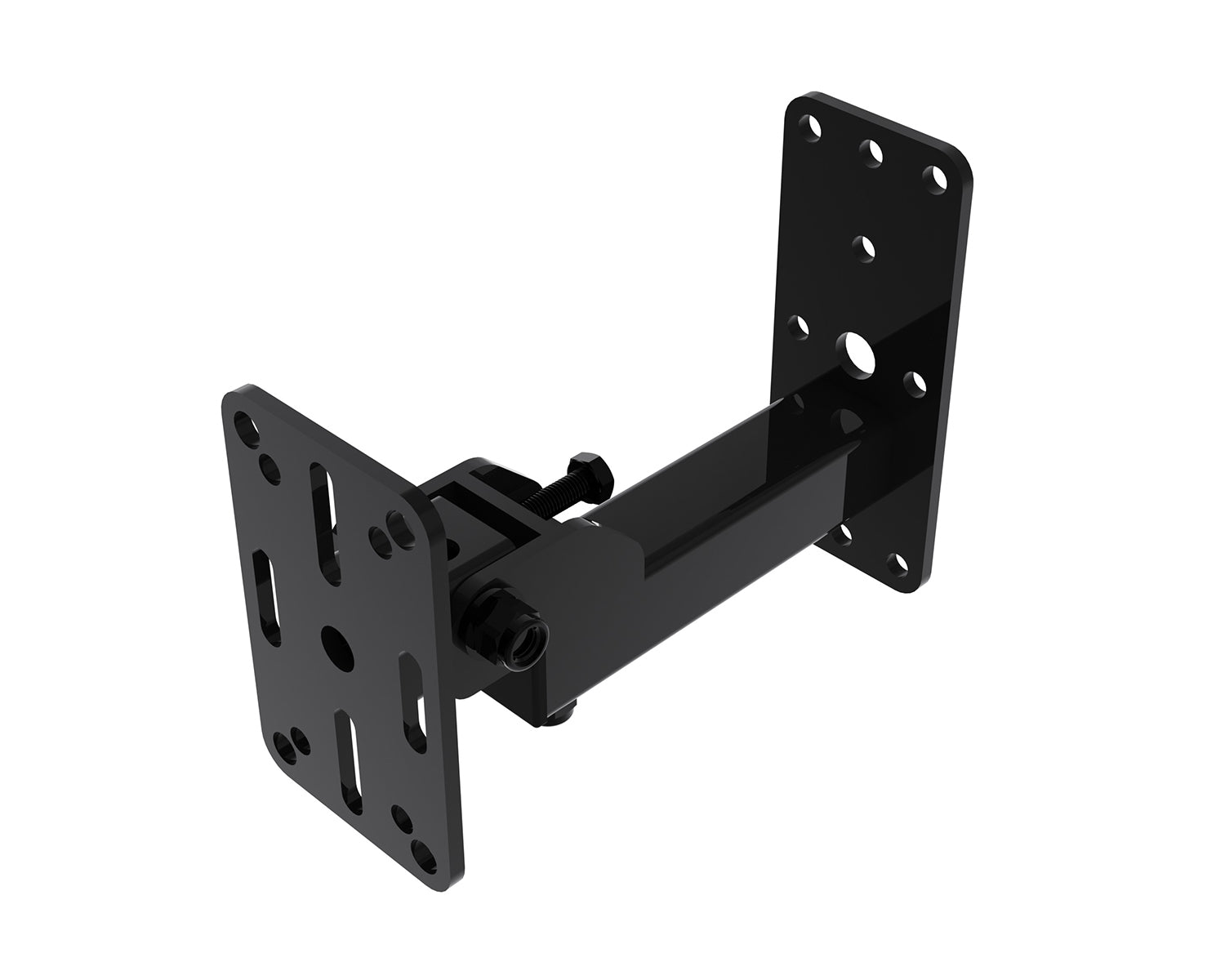 POWWHHM100B - Powerdrive WHHM100 B Back Mount Tilting Wall Bracket Type 100 253mm Black Image 1
