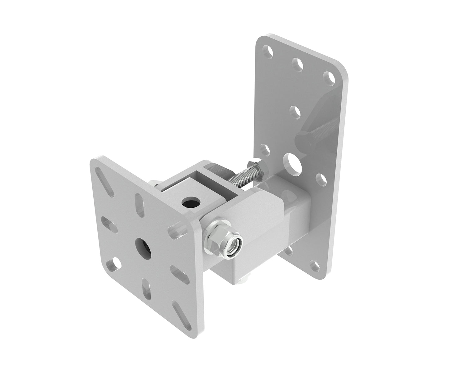 POWWHHM80W - Powerdrive WHHM80 W Back Mount Tilting Wall Bracket Type 80 253mm White Image 1