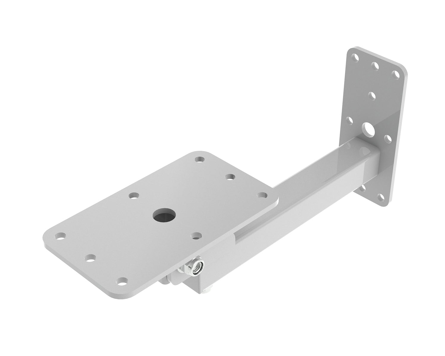 POWWHO120W - Powerdrive WHO120 W Bottom Mount Tilting Wall Bracket 323mm Type 120 White Image 1