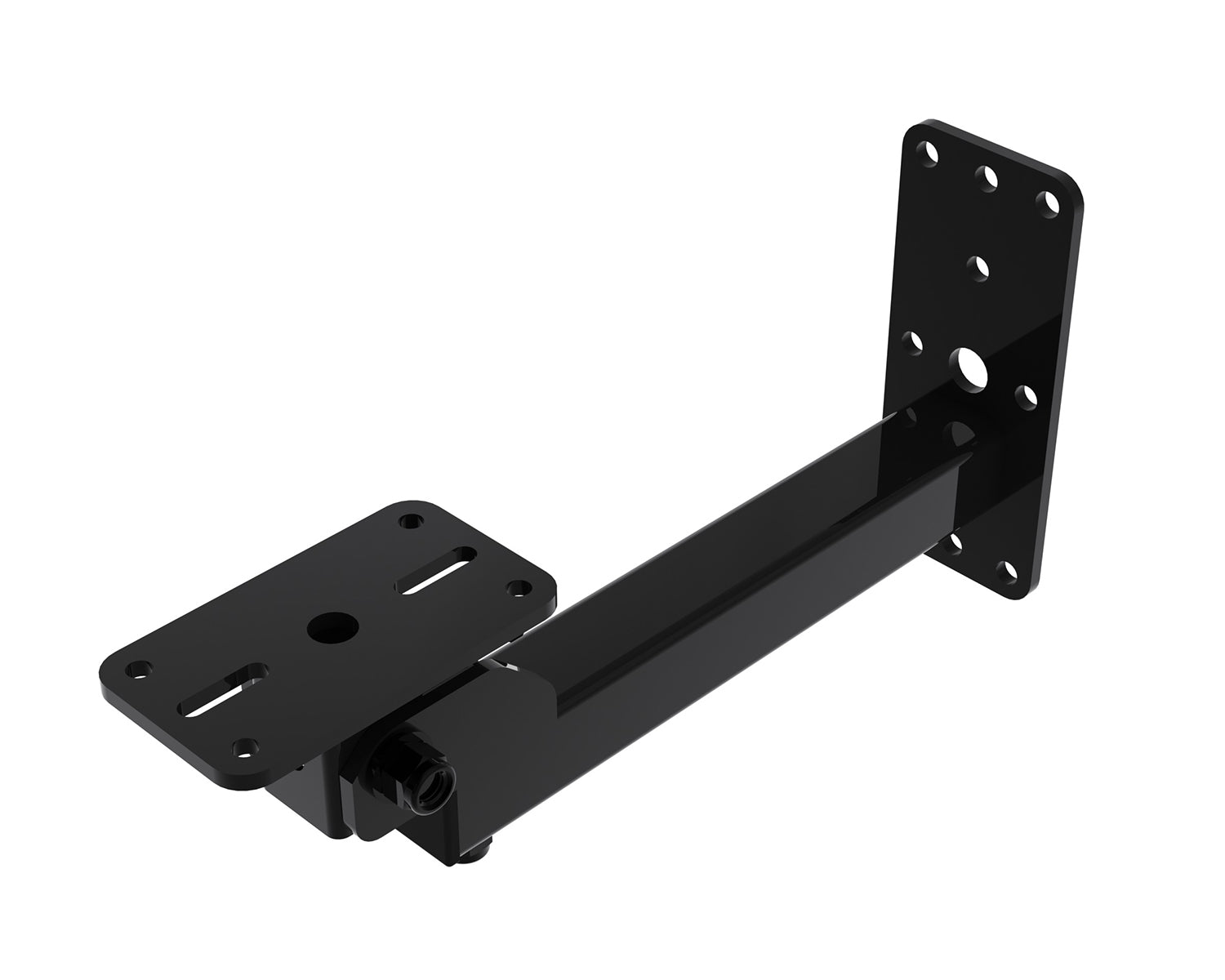 POWWHO75B - Powerdrive WHO75 B Bottom Mount Tilting Wall Bracket 323mm Type 75 Black Image 1