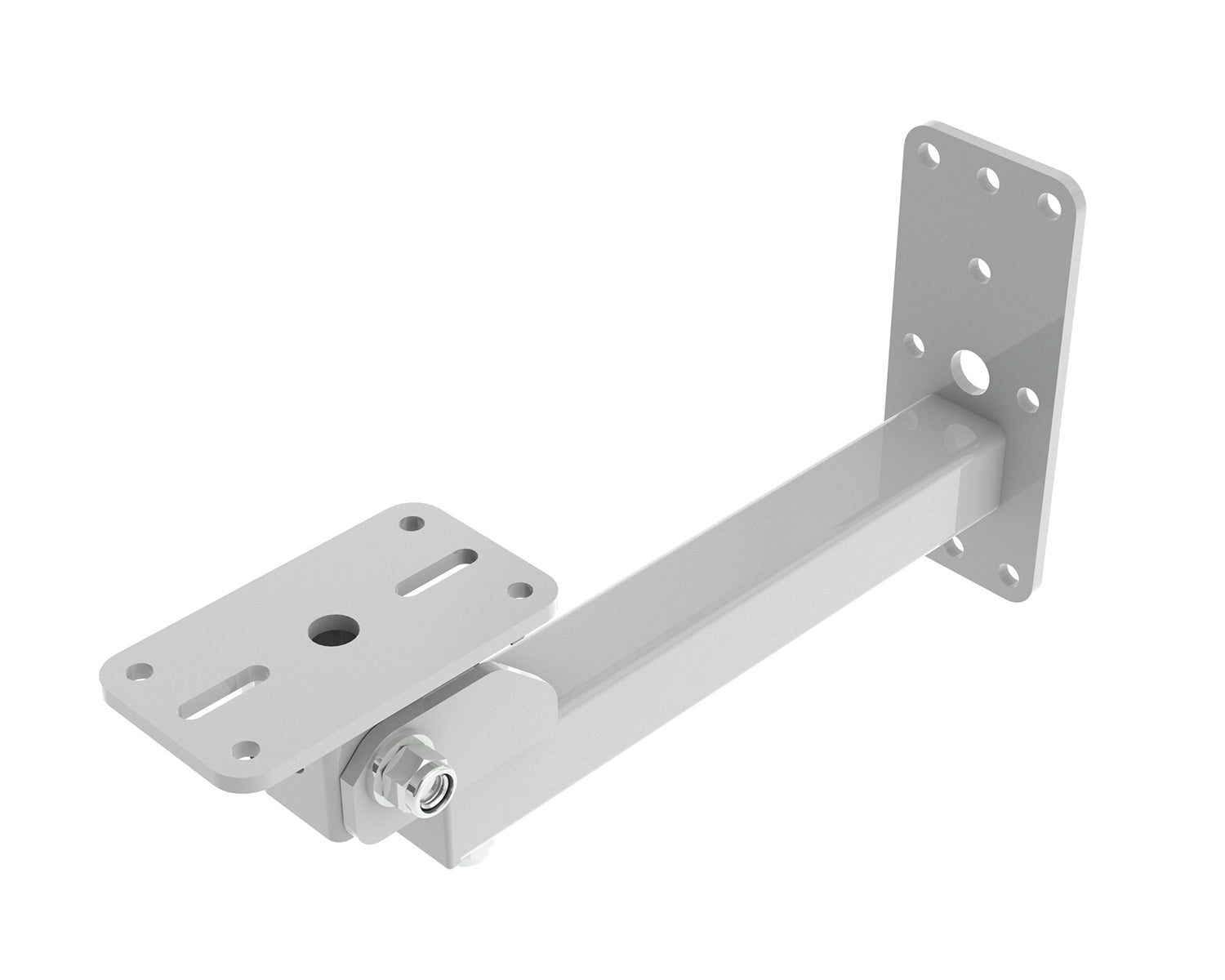POWWHO75W - Powerdrive WHO75 W Bottom Mount Tilting Wall Bracket 323mm Type 75 White Image 1
